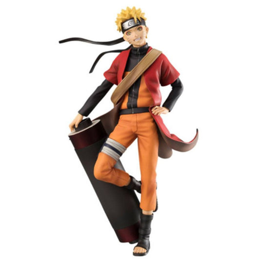 FIGURA MEGAHOUSE NARUTO SHIPPUDEN G.E.M. NARUTO UZUMAKI SAGE MODE