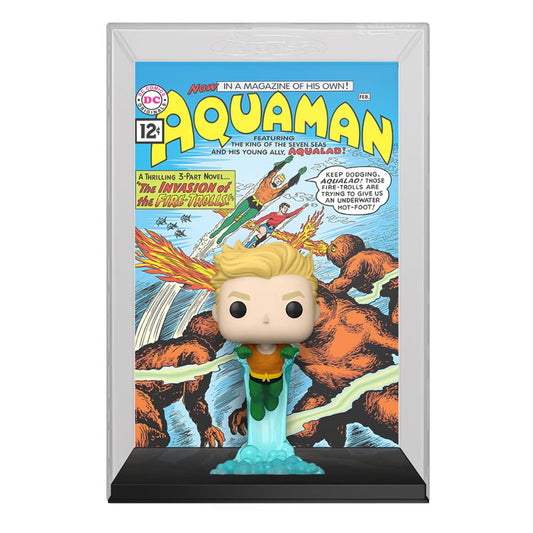 Funko pop comic cover dc comics aquaman 67404