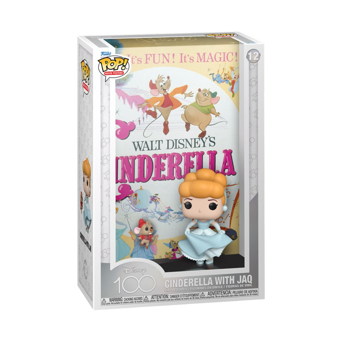 Funko pop movie poster disney cenicienta 67498