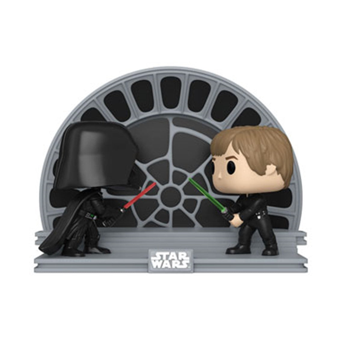 FUNKO POP MOMENT STAR WARS RETORNO DEL JEDI 40 ANIVERSARIO LUKE VS DARTH VADER 70743