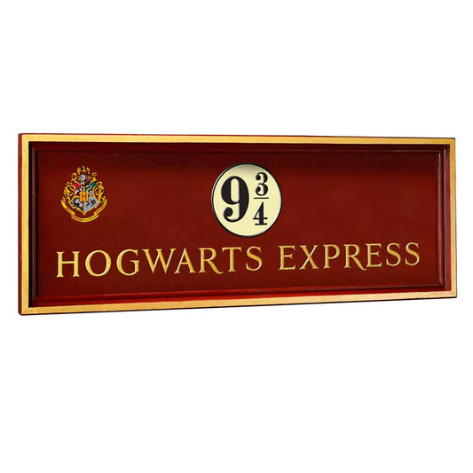 PLACA THE NOBLE COLLECTION HARRY POTTER ANDÉN 9 3 - 4 - Z POP Toys