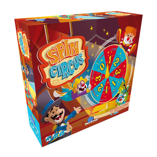 JUEGO DE MESA SPIN CIRCUS EDAD RECOMENDADA 4 AÑOS