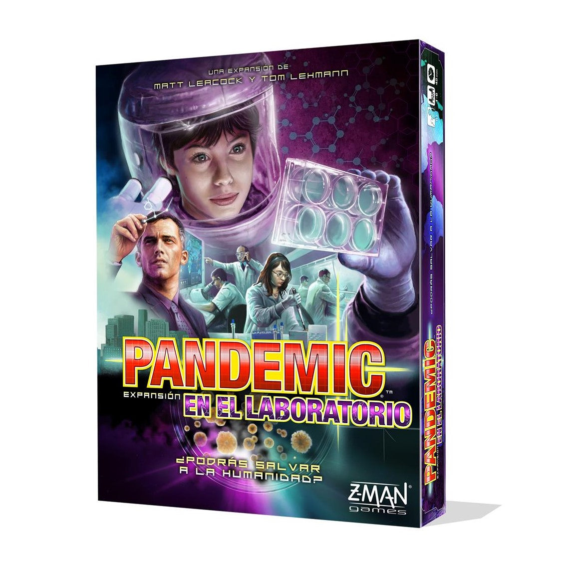 JUEGO DE MESA PANDEMIC EN EL LABORATORIO EDAD RECOMENDADA 8 - Z POP Toys