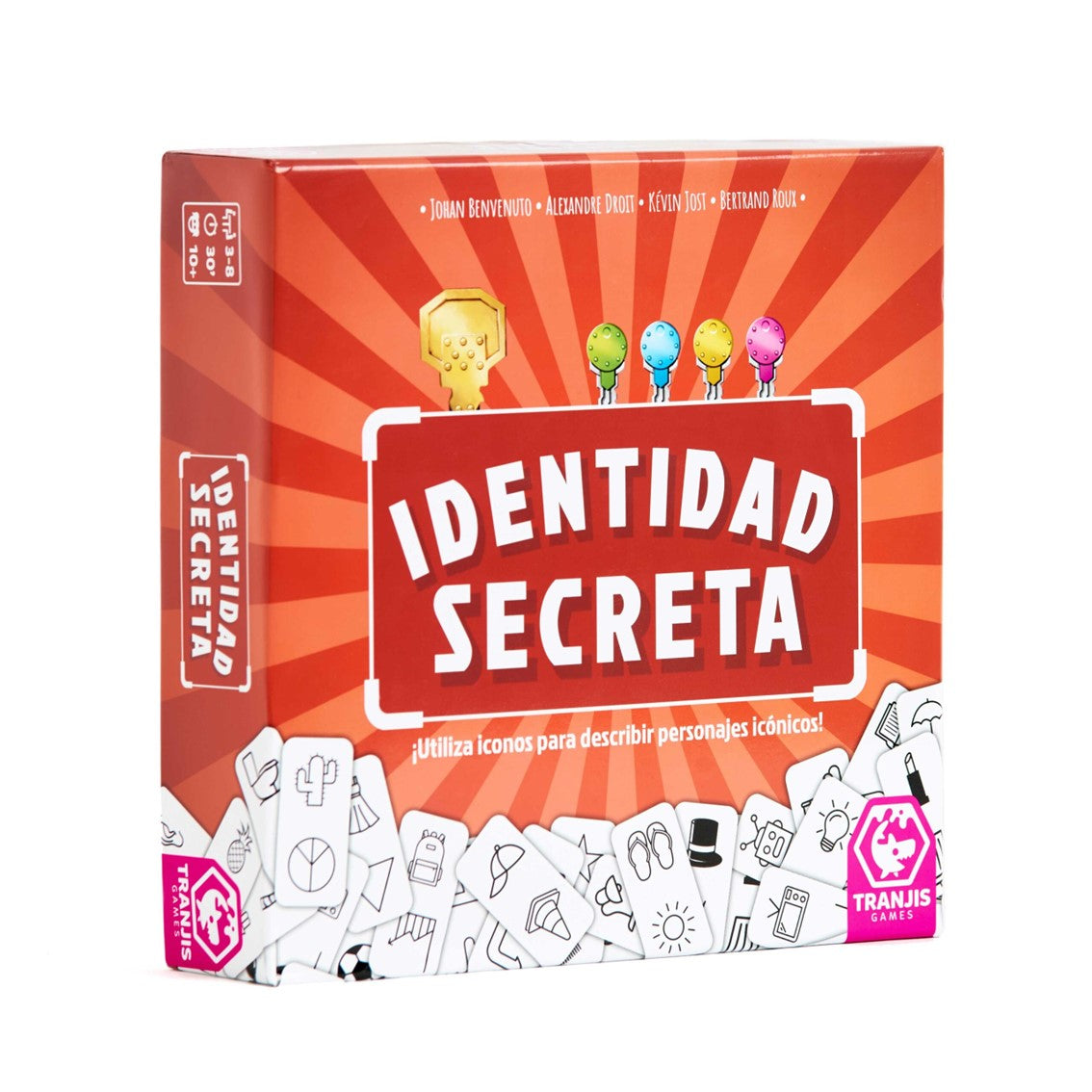 JUEGO DE MESA IDENTIDAD SECRETA EDAD RECOMENDADA 10 AÑOS