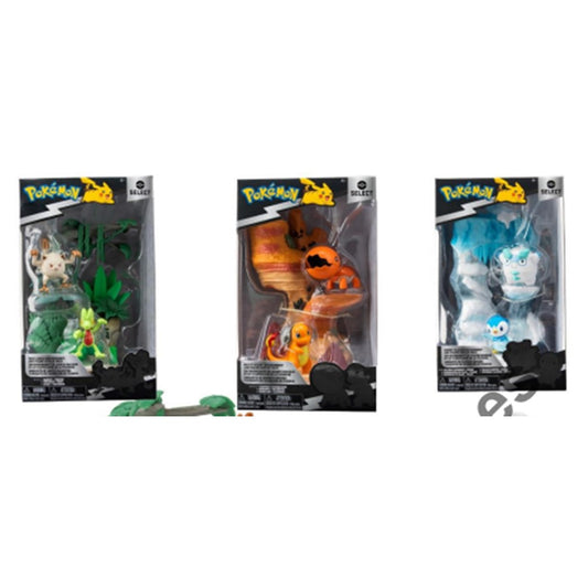 PACK POKEMON MINI MUNDOS + 2 FIGURAS MUNDOS ALEATORIOS - Z POP Toys
