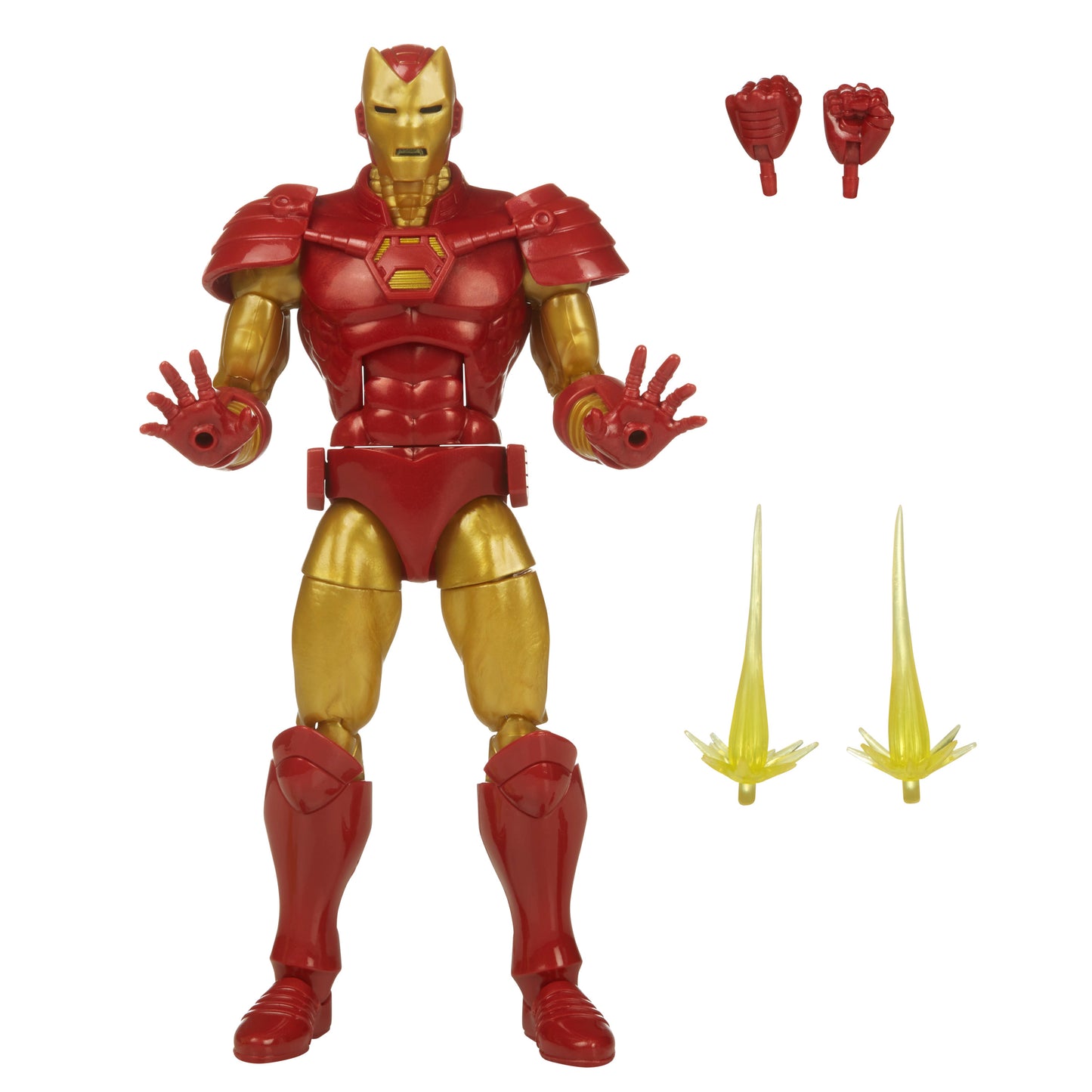 Figura hasbro marvel legends iron man (heroes return)