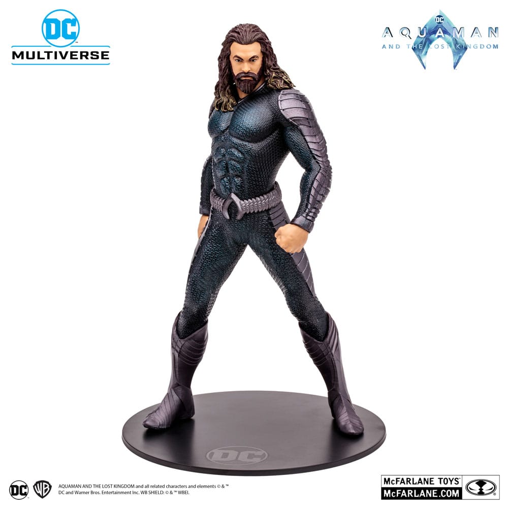 Figura mcfalrne toys dc aquaman 2 movie 12in -  aquaman stealth suit 30 cm