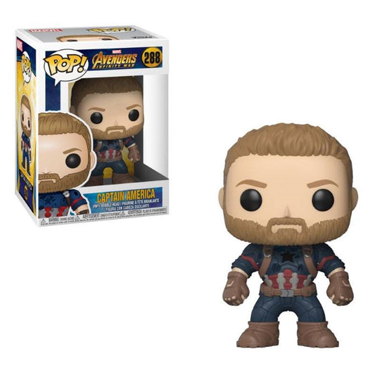 FUNKO POP MARVEL INFINITY WAR CAPITAN AMERICA 26466