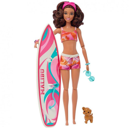 MUÑECA BARBIE THE MOVIE MATTEL SURF - Z POP Toys
