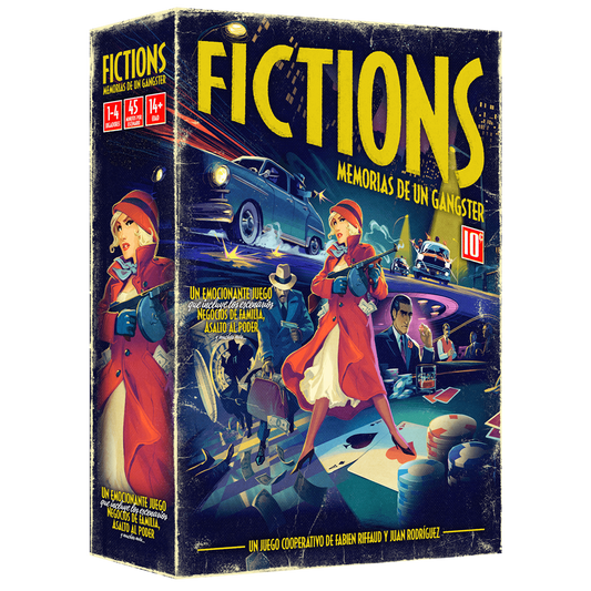 JUEGO DE MESA FICTIONS: MEMORIAS DE UN GANGSTER