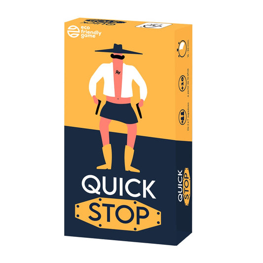 JUEGO DE MESA QUICK STOP EDAD RECOMENDADA 10 AÑOS
