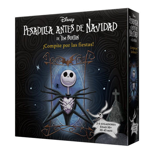 JUEGO DE MESA PESADILLA ANTES DE NAVIDAD EDAD RECOMENDADA 12 AÑOS