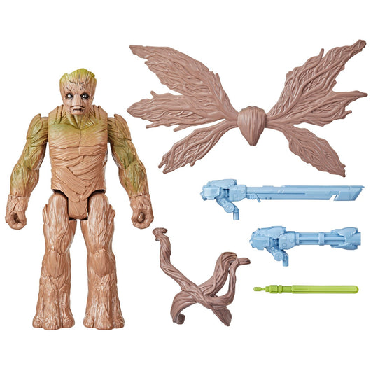 FIGURA HASBRO MARVEL BLAST N' BATTLE GUARDIANES DE LA GALAXIA GROOT