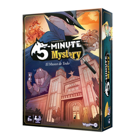 JUEGO DE MESA 5 MINUTES MYSTERY EDAD RECOMENDADA 8 AÑOS - Z POP Toys