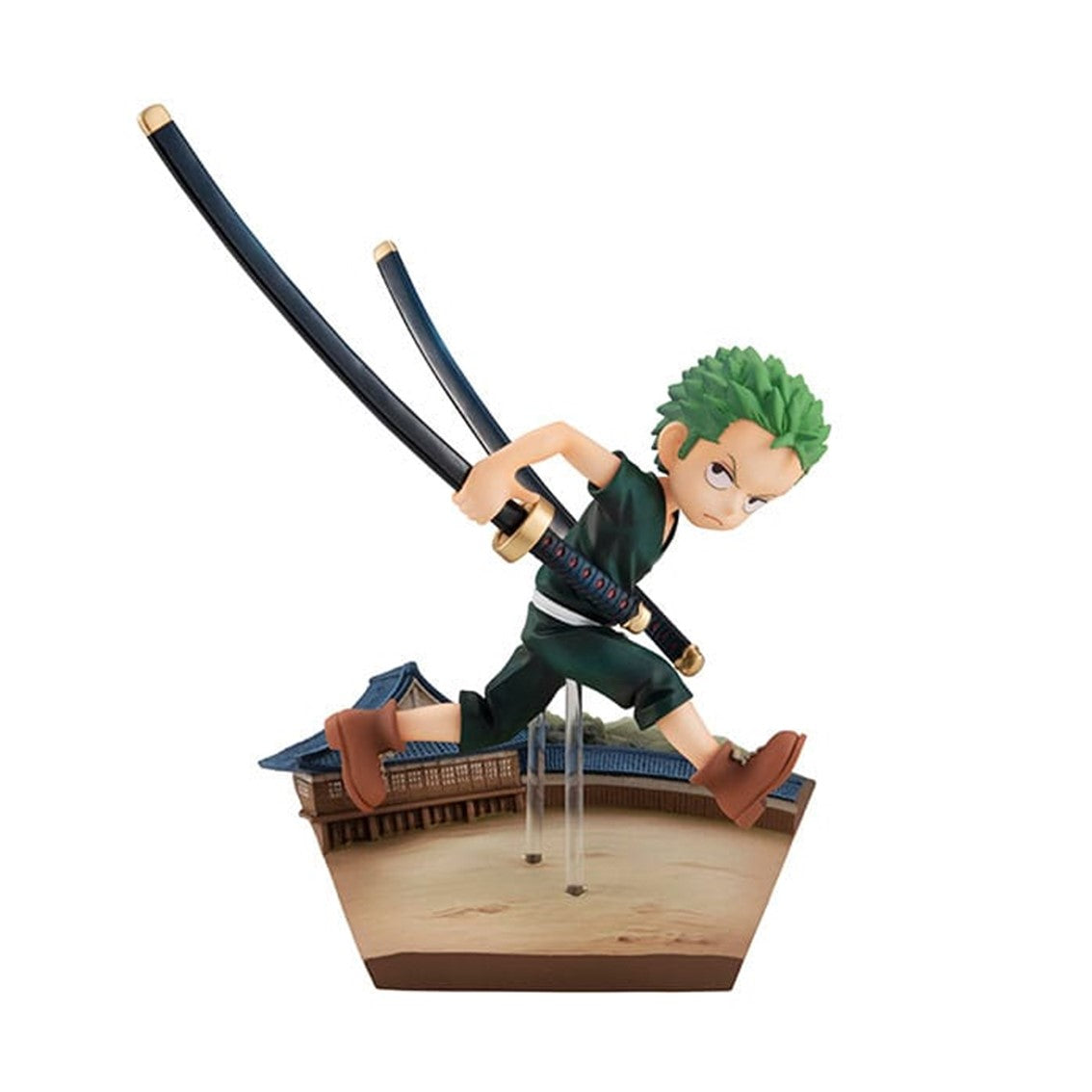 FIGURA MEGAHOUSE GEM SERIES ONE PIECE ZORO RUN RUN RUN