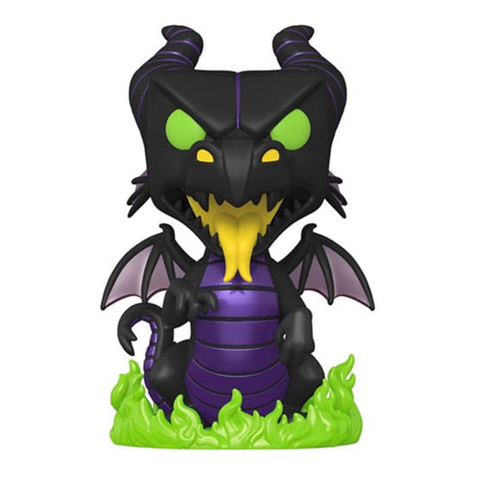 FUNKO POP DISNEY VILLANOS MALEFICA COMO DRAGON GLOWS IN THE DARK 58172