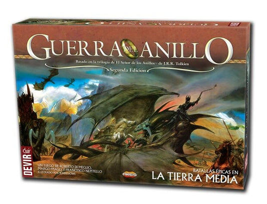 Juego de mesa devir la guerra del anillo