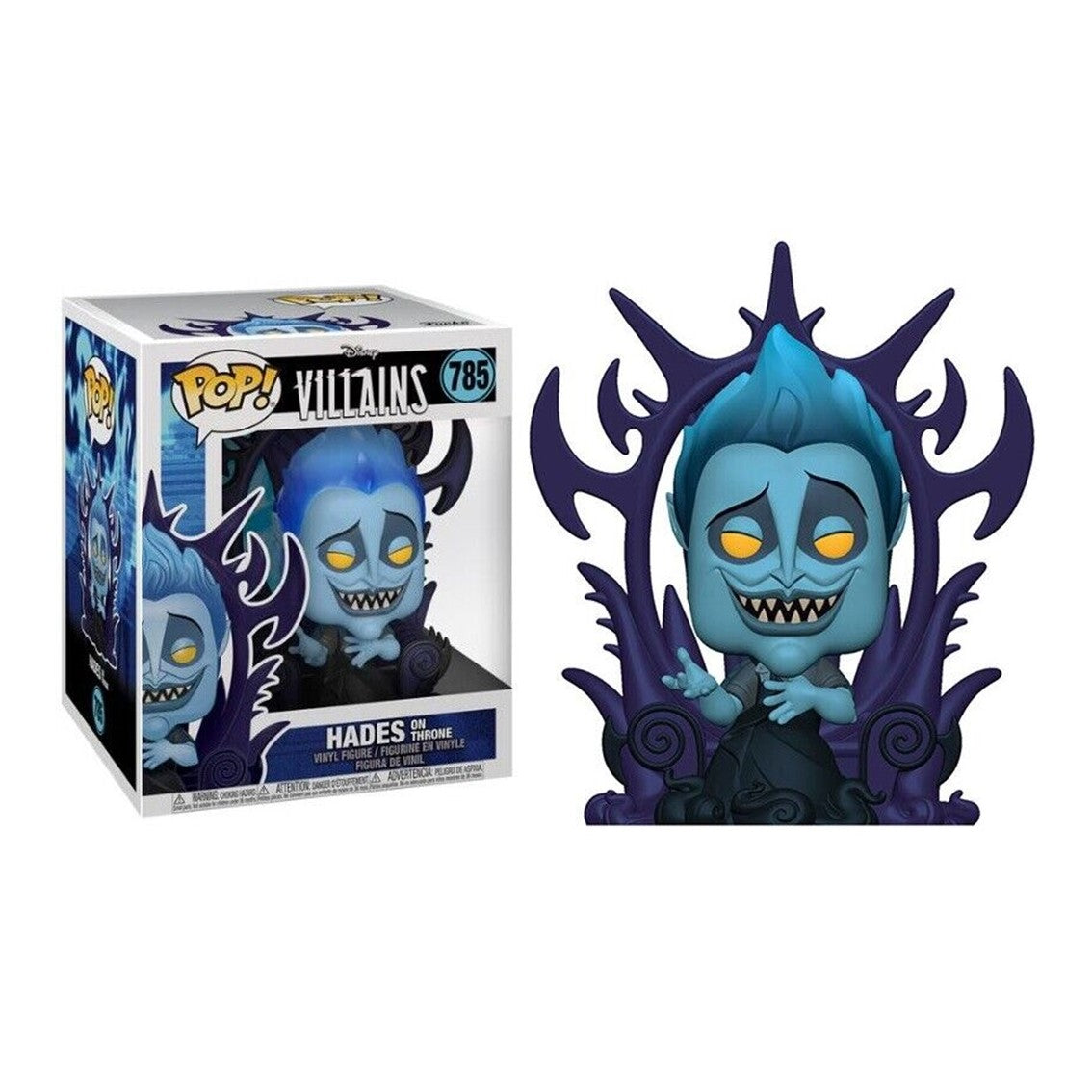 Funko pop deluxe disney villains hercules hades en el trono 49819