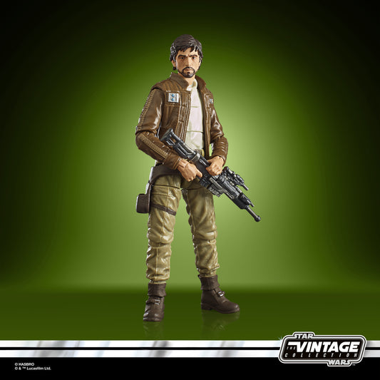 FIGURA HASBRO STAR WARAS THE VINTAGE COLLECTION ROGE ONE CAPTAIN CASSIAN ANDOR