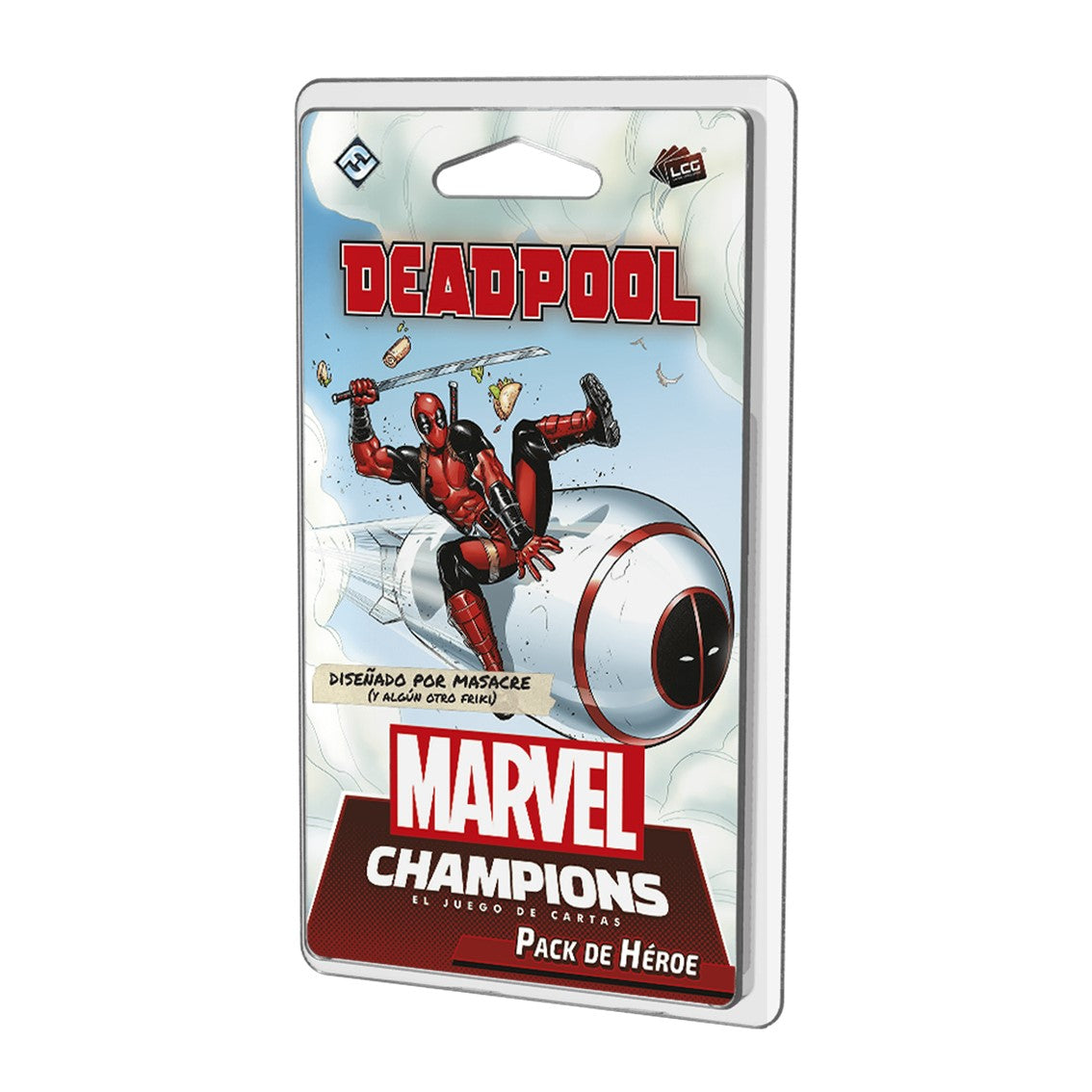 Juego de mesa marvel champions deadpool expanded edad recomendada 14 años