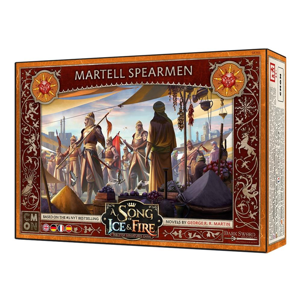 JUEGO DE MESA CANCION DE HIELO Y FUEGO LANCEROS MARTELL EDAD RECOMENDADA 14 AÑOS