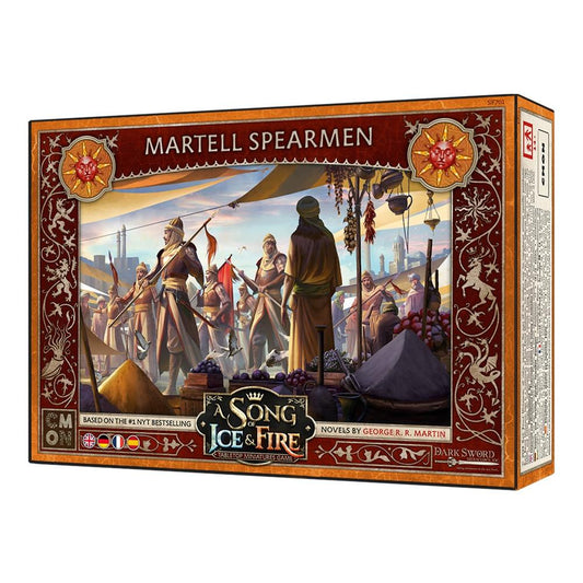 JUEGO DE MESA CANCION DE HIELO Y FUEGO LANCEROS MARTELL EDAD RECOMENDADA 14 AÑOS