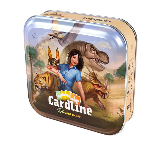 JUEGO DE MESA CARDLINE DINOSAURIOS EDAD RECOMENDADA 7 AÑOS