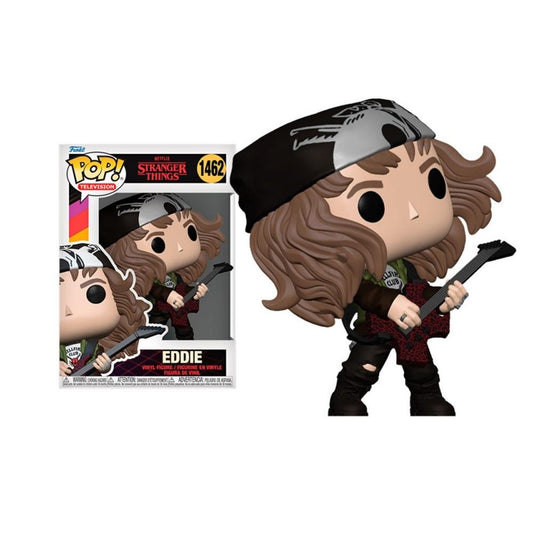 FUNKO POP SERIES TV STRANGER THINGS 4 HUNTER EDDIE CON GUITARRA 72138 - Z POP Toys