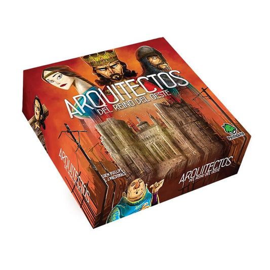 JUEGO DE MESA ARQUITECTOS DEL REINO DEL OESTE EDAD RECOMENDADA 12 AÑOS - Z POP Toys