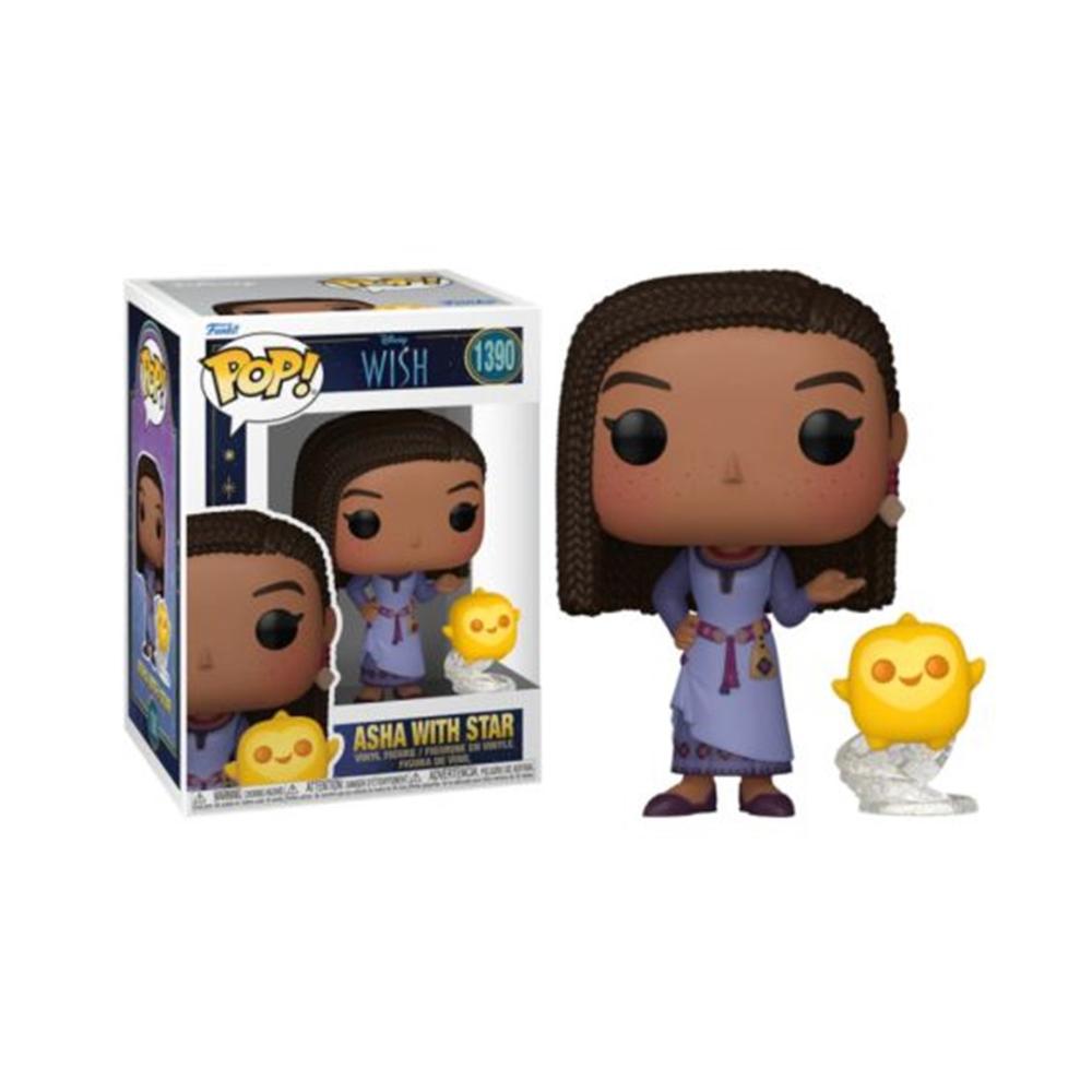 FUNKO POP DISNEY WISH ASHA CON STAR 72420