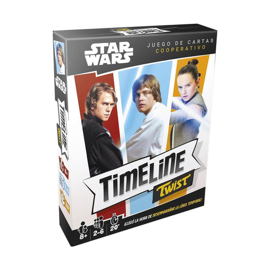 Juego de mesa timeline twist star wars edad recomendada 7 años