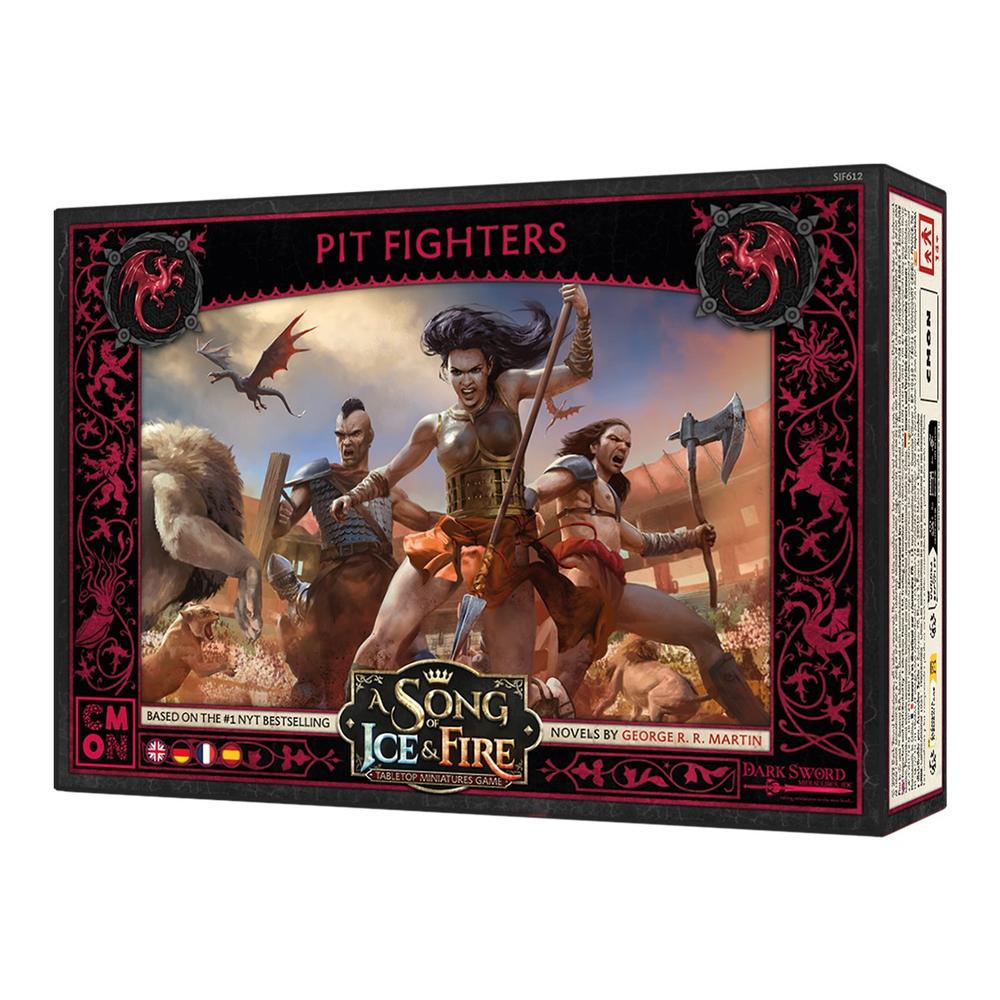 JUEGO DE MESA CANCION DE HIELO Y FUEGO LUCHADORES DE FOSO EDAD RECOMENDADA 14 AÑOS - Z POP Toys