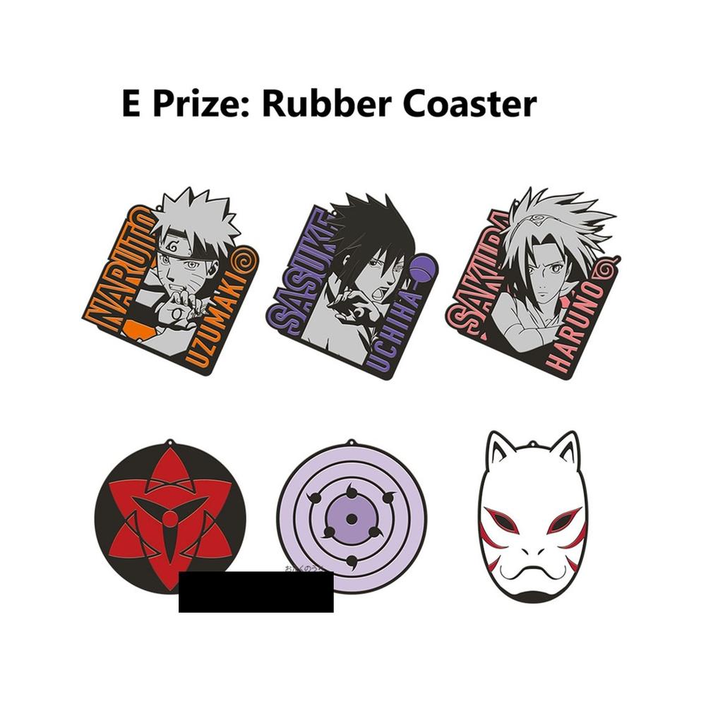 SURTIDO POSAVASOS BANDAI 24 UNIDADES NARUTO WILL OF FIRE EDITION EXCLUSIVA