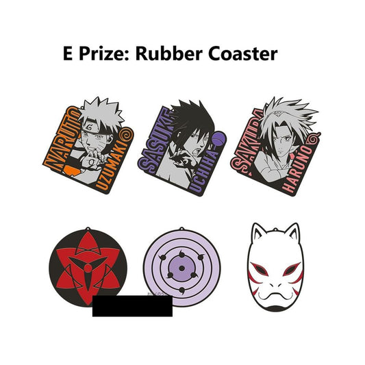 SURTIDO POSAVASOS BANDAI 24 UNIDADES NARUTO WILL OF FIRE EDITION EXCLUSIVA