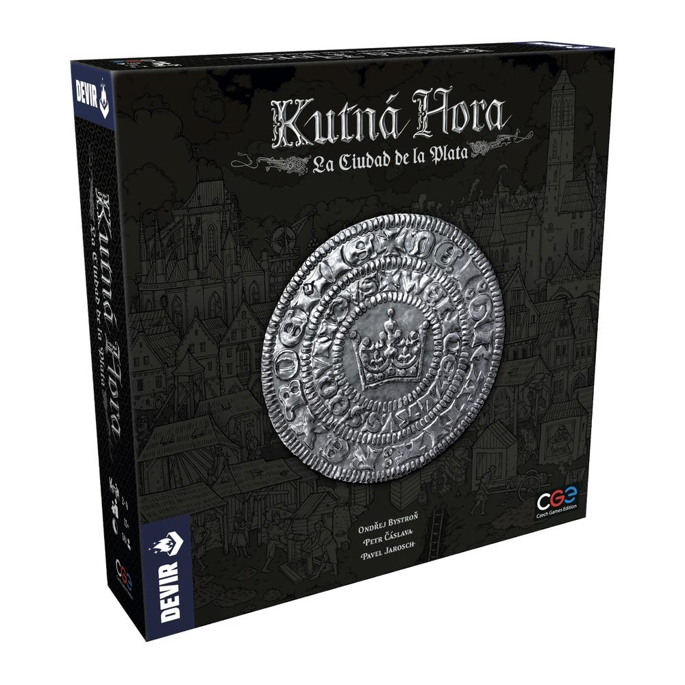 JUEGO DE MESA DEVIR KUTNÁ HORA: LA CIUDAD DE PLATA + CARTA PROMOCIONAL