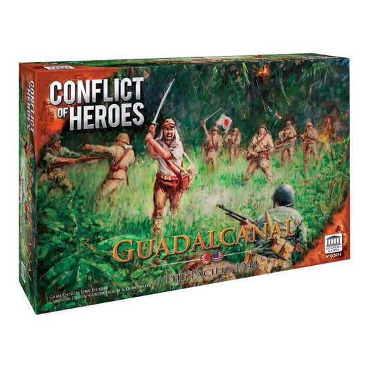 Juego de mesa conflict of heroes guadalcanal pacific 1942 edad recomendada 13 años idioma ingles