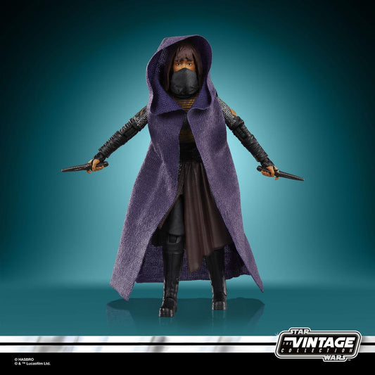 Figura hasbro star wars the vintage collection the acolyte mae (assasin)