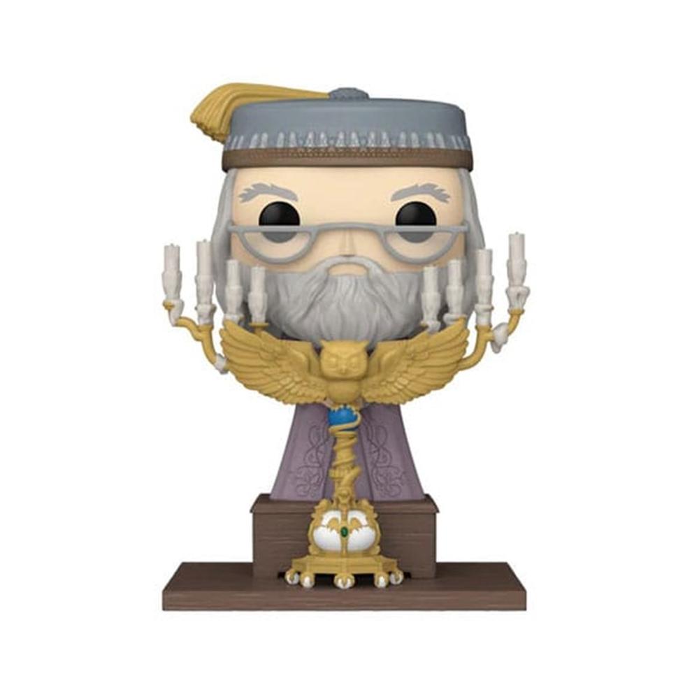 FUNKO POP HARRY POTTER DELUXE DUMBLEDORE CON PODIO 76002