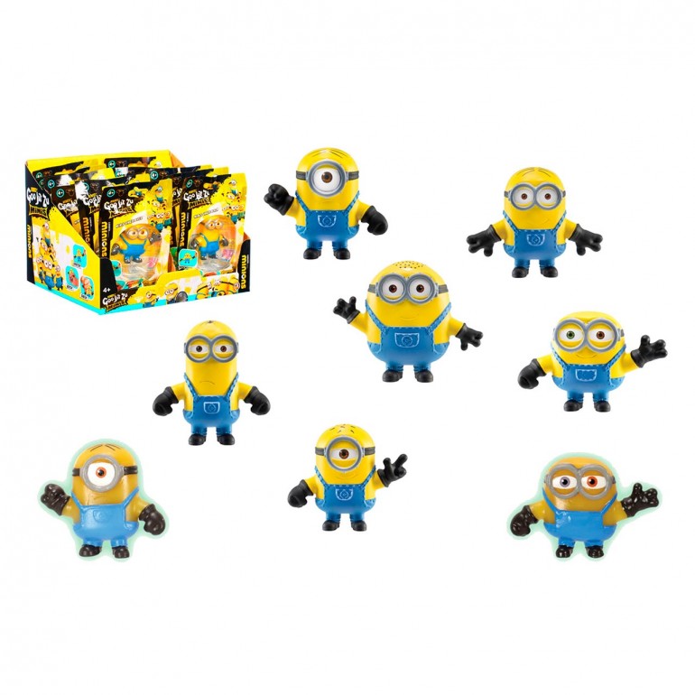 Figuras mini goo jit zu minions 1 unidad aleatoria