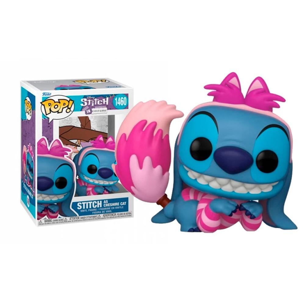 FUNKO POP DISNEY STITCH DISFRAZ ALICIA EN EL PAIS DE LAS MARAVILLAS CHESHIRE 75163
