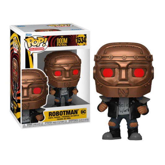 Funko pop dc comics doom patrol robotman 75896