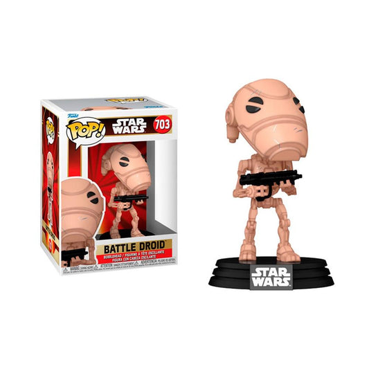 FUNKO POP STAR WARS THE PHANTOM MENACE ANDROIDE DE BATALLA 76016