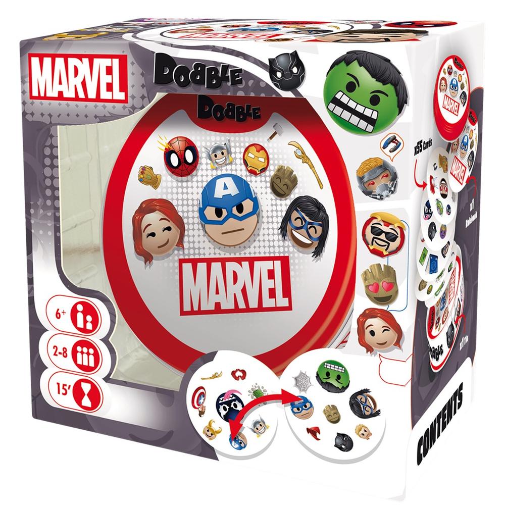 JUEGO DE MESA DOBBLE MARVEL EMOJI