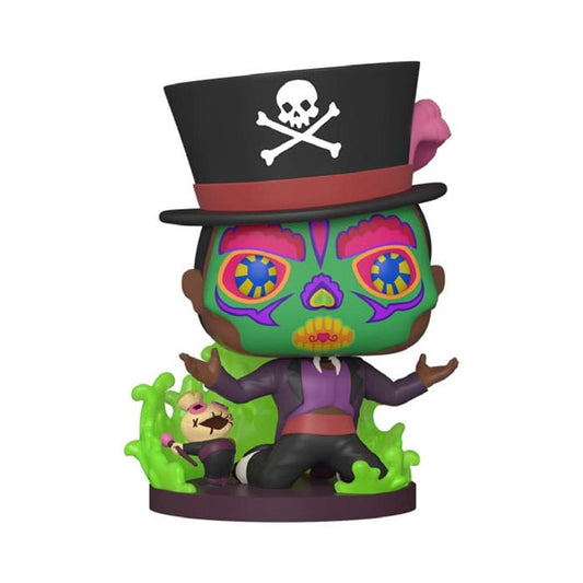 funko-pop-disney-villanos-tiana-y-el-sapo-sugar-skull-facilier-base-especial