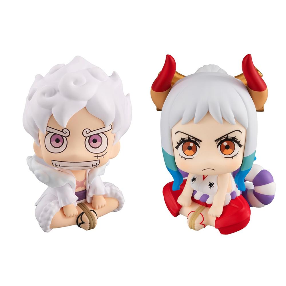 FIGURA MEGAHOUSE ONE PIECE LOOK UP MONKEY D LUFFY GEAR 5 & YAMATO