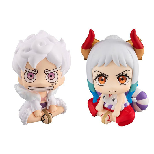 FIGURA MEGAHOUSE ONE PIECE LOOK UP MONKEY D LUFFY GEAR 5 & YAMATO