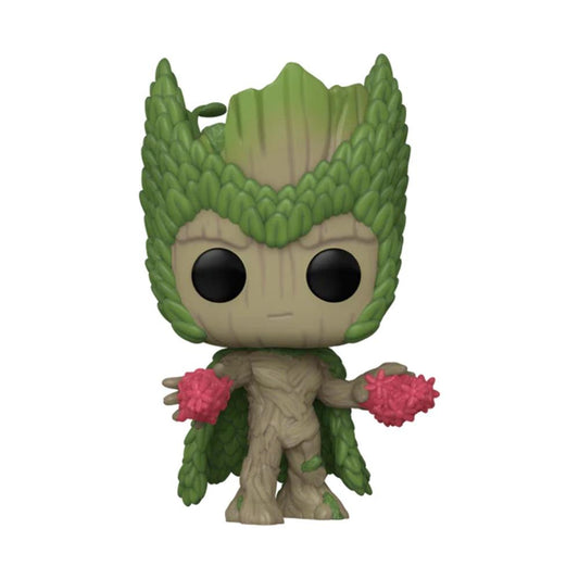 Funko pop marvel: we are groot groot como bruja escarlata 79518