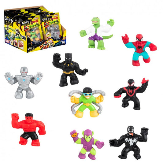 Figuras mini goo jit zu marvel 1 unidad aleatoria