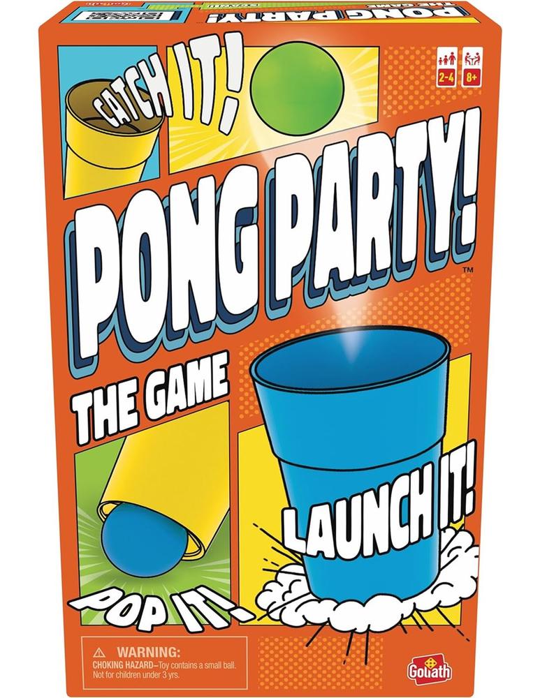 Juego de mesa goliath pong party