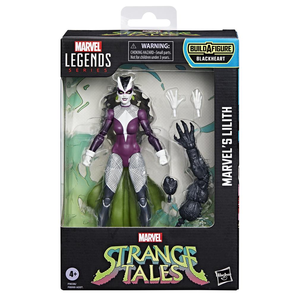 Figura hasbro marvel legends series strange tales marvel's lilith